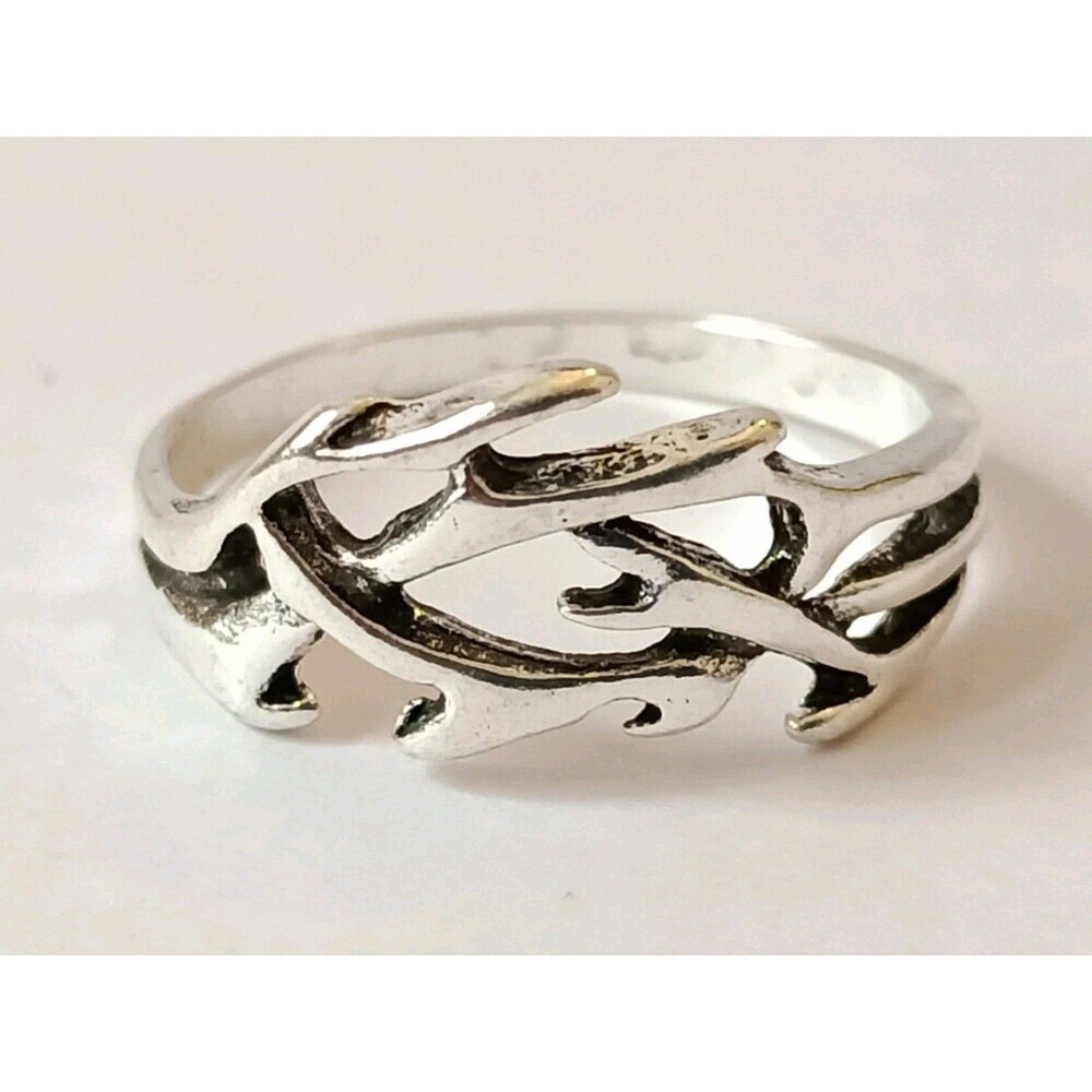 Y2K Retro Ring Men's 6.25 Inches Alloy